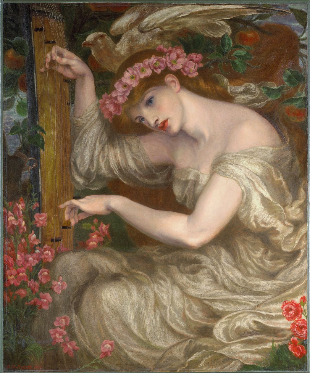 Tengeri varázslat alkotó: Dante Gabriel Rossetti