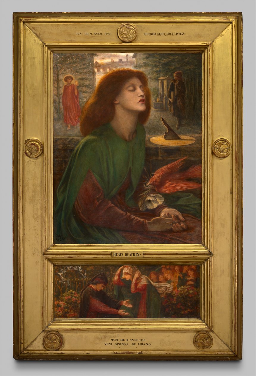 Áldott Beatrix alkotó: Dante Gabriel Rossetti