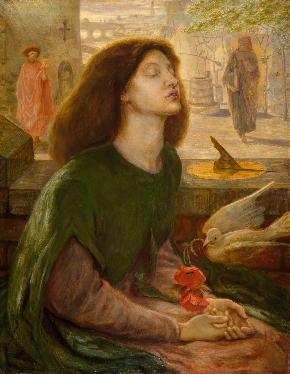 Beáta Beatrix, 1877 alkotó: Dante Gabriel Rossetti