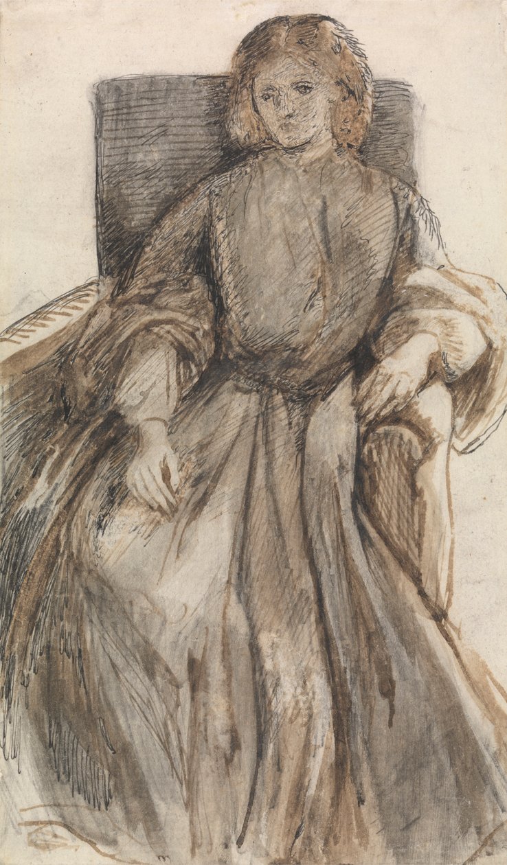 Elizabeth Siddal kisasszony alkotó: Dante Gabriel Rossetti