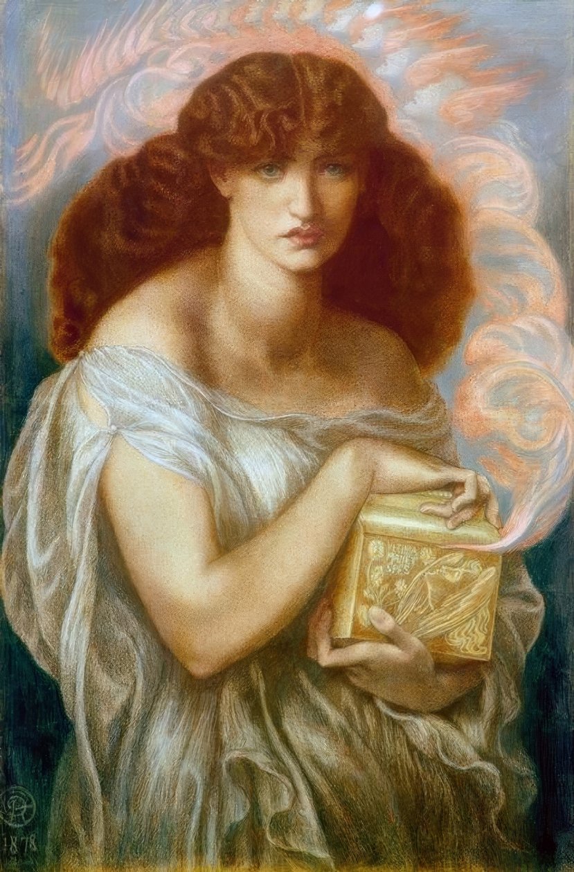 Pandora alkotó: Dante Gabriel Charles Rossetti