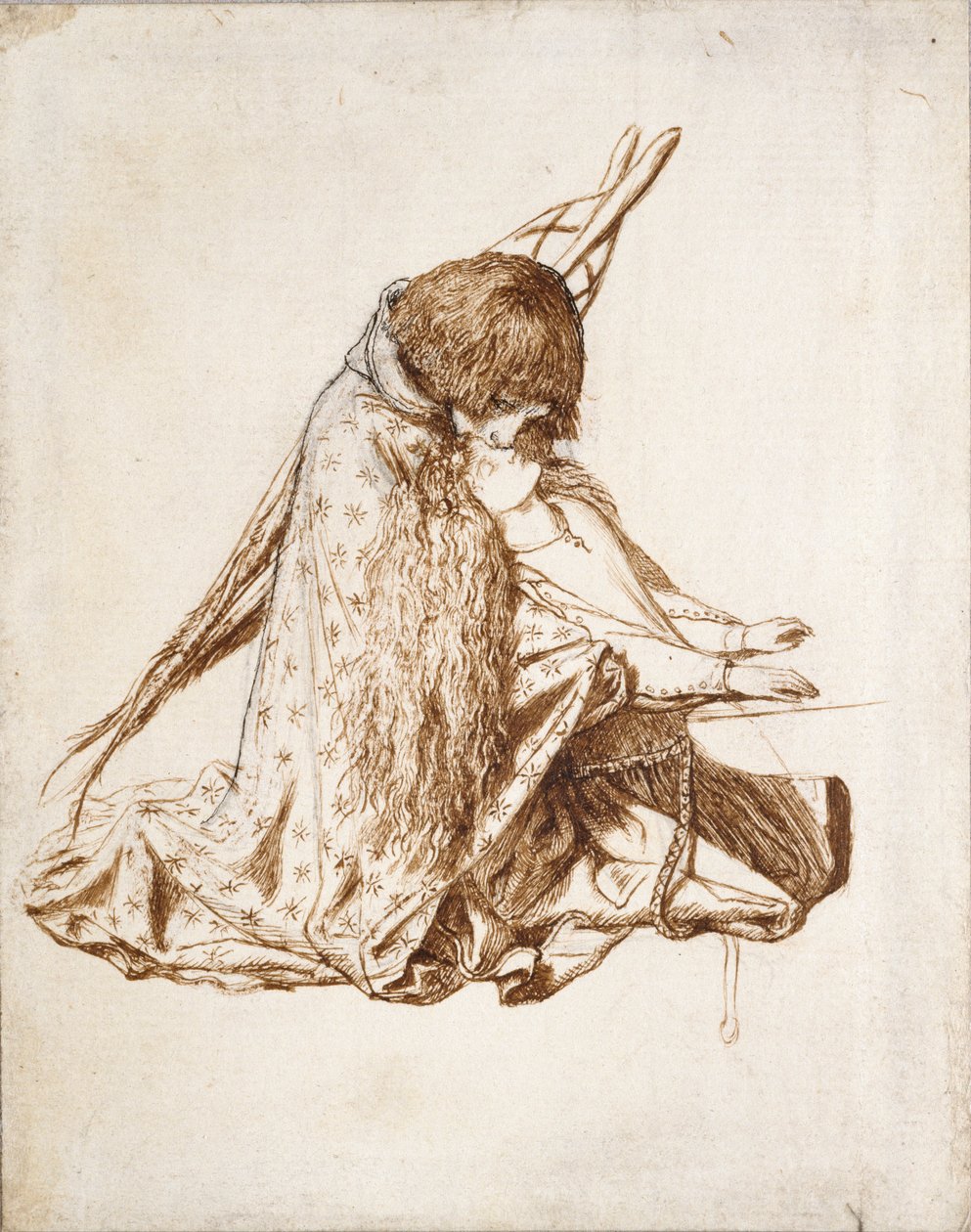 Szent Cecília, 1850-es évek alkotó: Dante Gabriel Rossetti