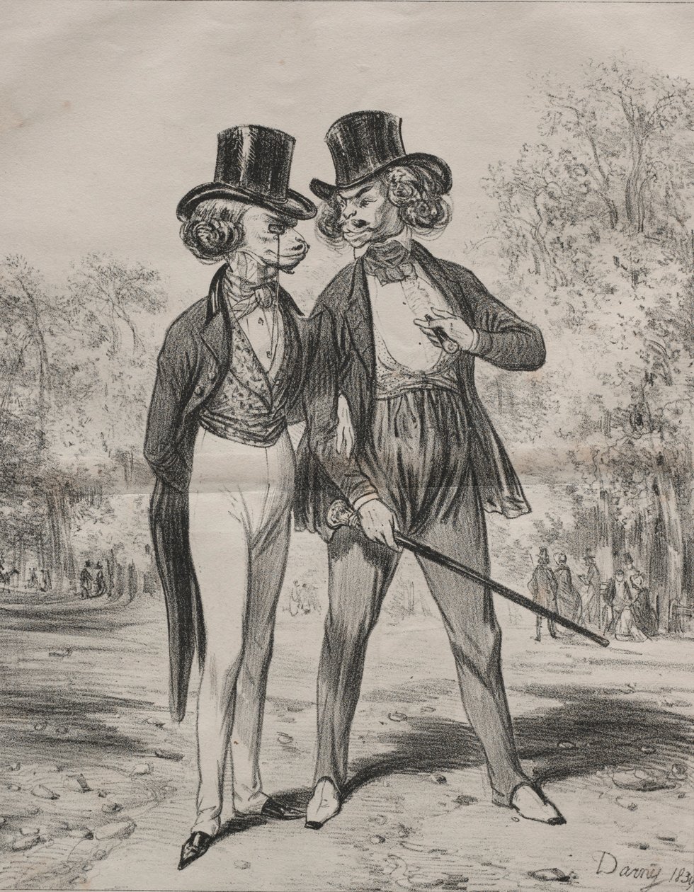 Hihetetlen modok. Őszi oroszlánok, 1839. alkotó: Darny