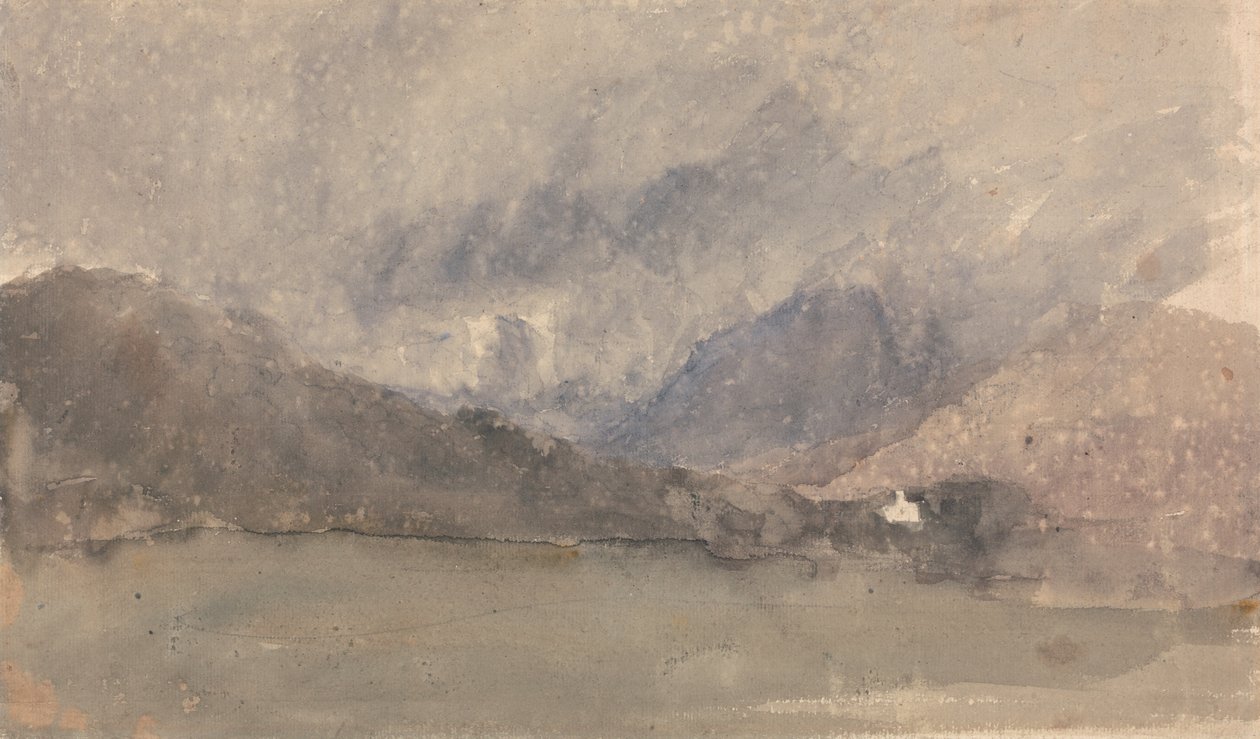 Capel Curig, Caernarvonshire, Wales alkotó: David Cox