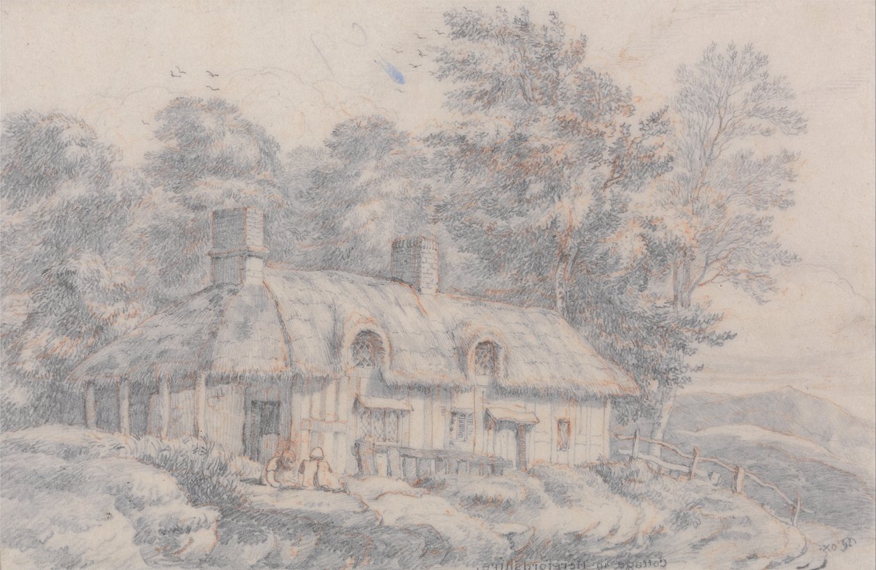 Vendégház Herefordshire -ben alkotó: David Cox