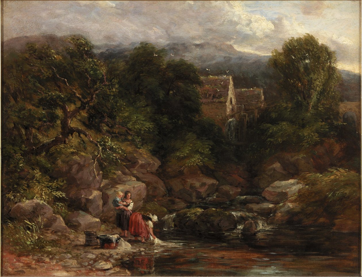 Pándy malom alkotó: David Cox