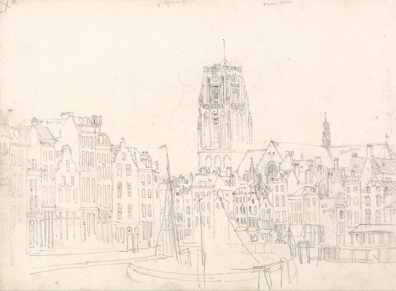 Rotterdam- A Szent Lőrinc-templom alkotó: David Cox