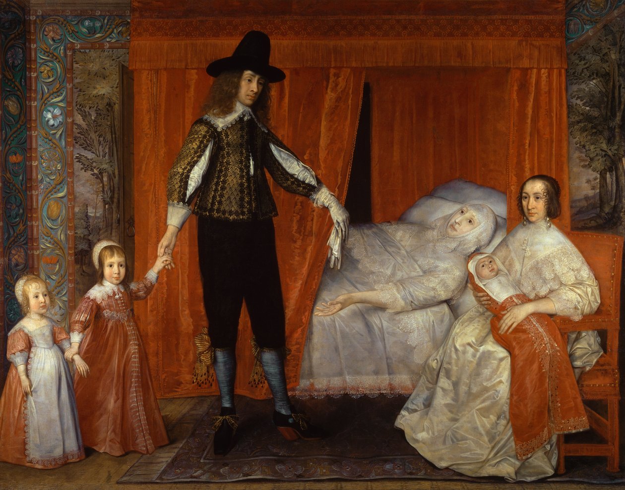 A Saltonstall család alkotó: David Des Granges