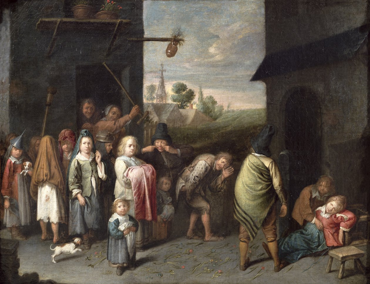 Egy Charivari alkotó: David II Ryckaert