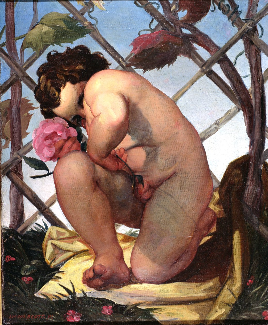 Ámor, 1830 alkotó: David Scott