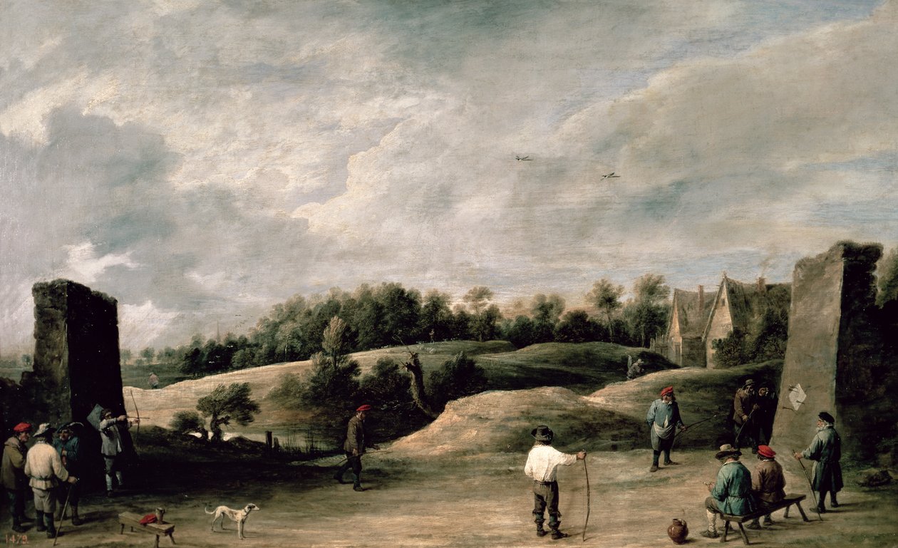 Íjászverseny alkotó: David Teniers the Younger