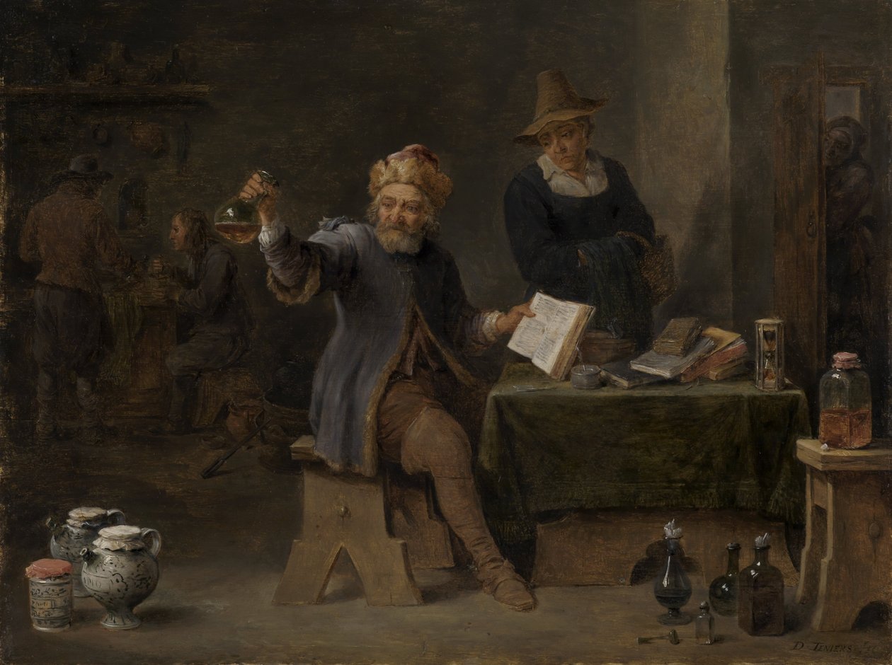 A falu doktora alkotó: David Teniers the Younger