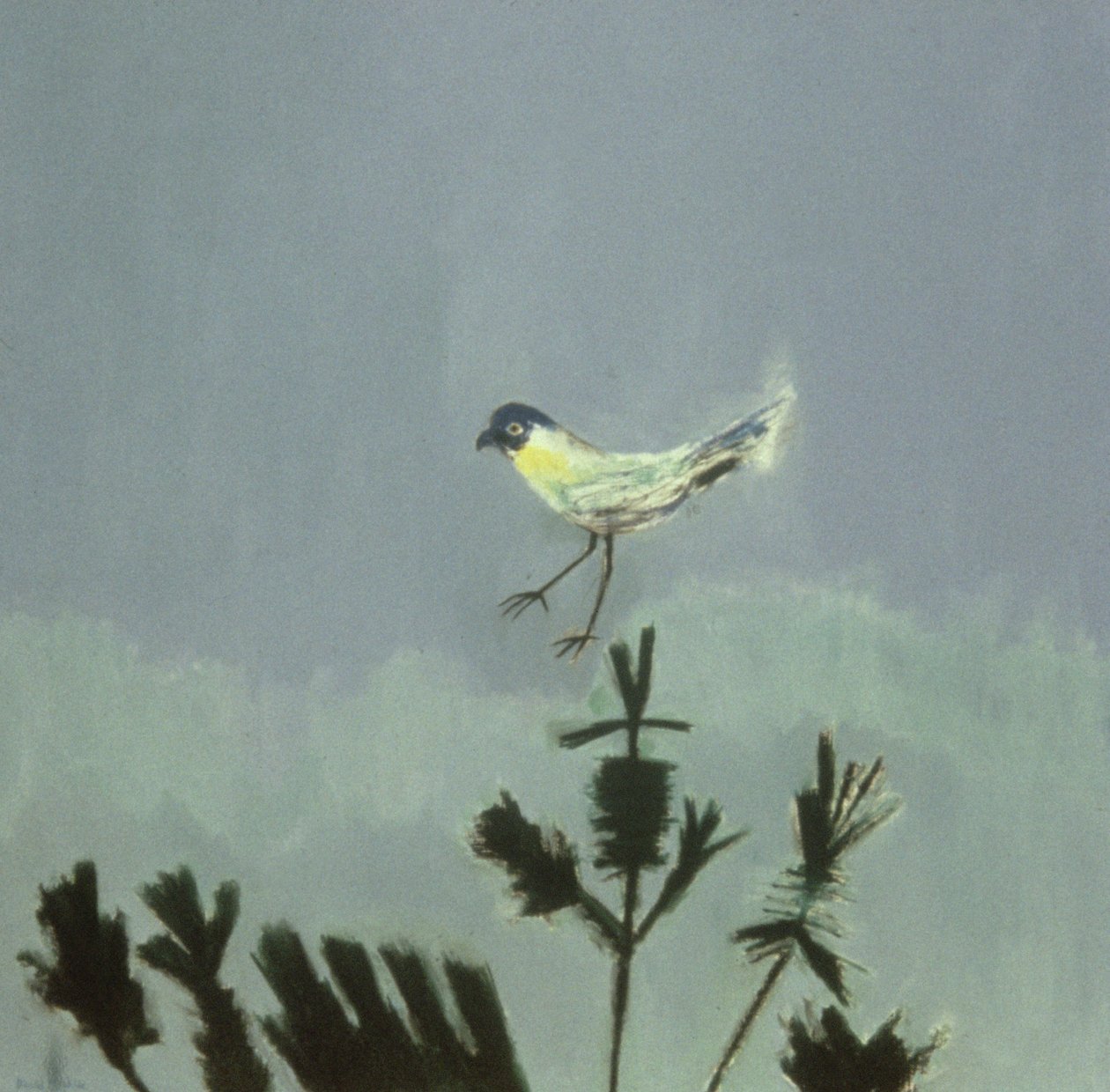 Strange Bird Alighting alkotó: David Alan Redpath Michie