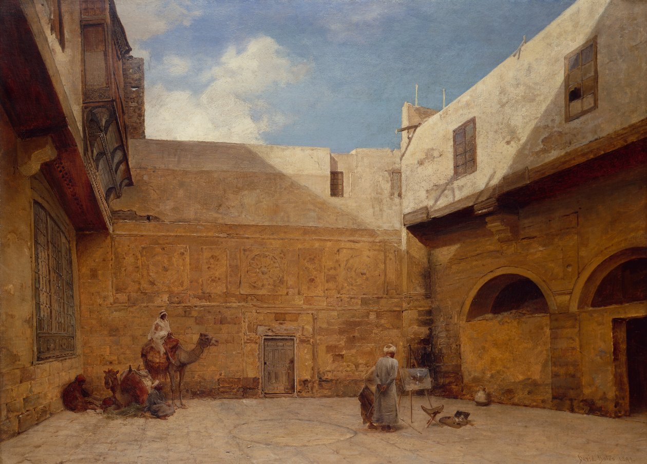 Az udvar alkotó: David Bates