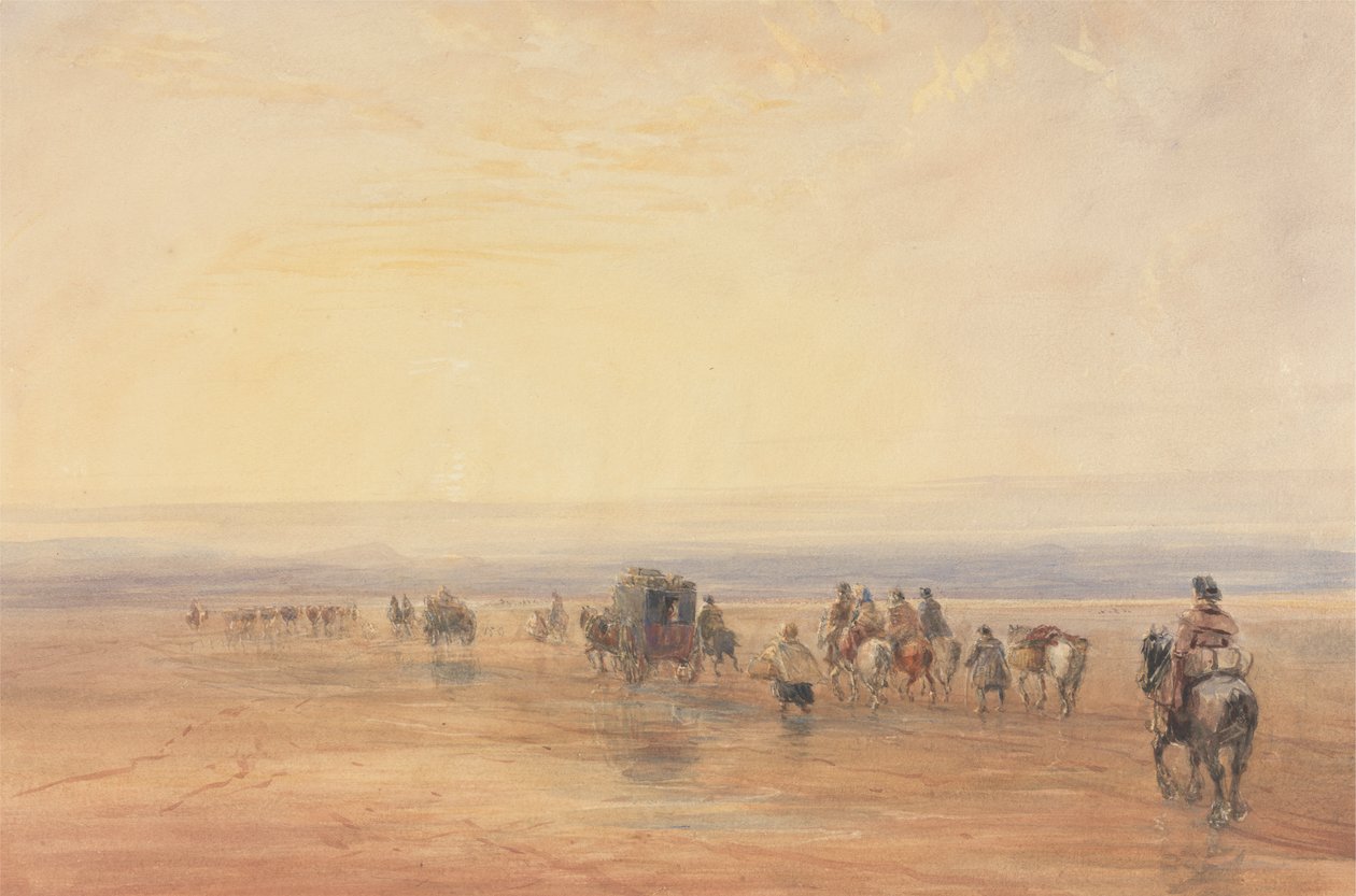 Átkelés Lancaster Sandson alkotó: David Cox