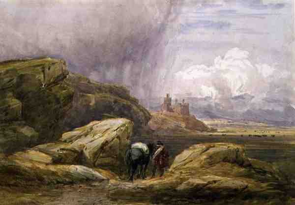 Harlech kastély alkotó: David Cox