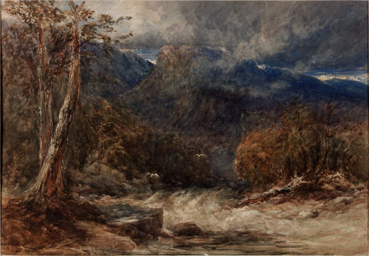 A vizek találkozása (testszín) alkotó: David Cox