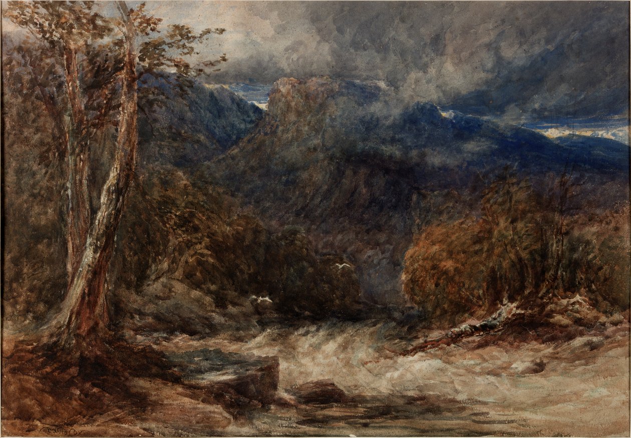 A vizek találkozója alkotó: David Cox