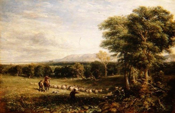 Clwyd völgye alkotó: David Cox