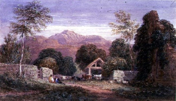 Cader Idris kilátása alkotó: David Cox