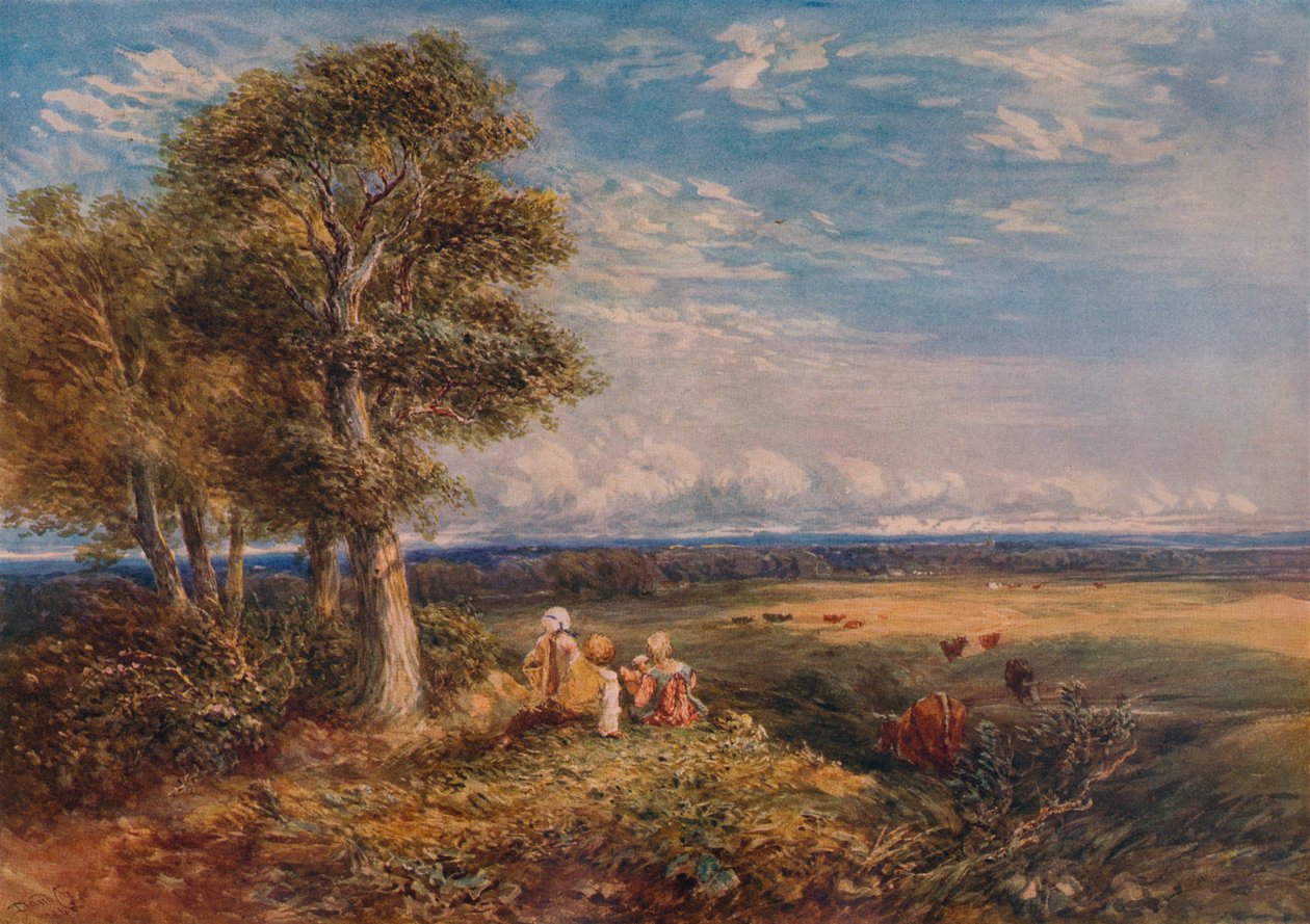 A pacsirta, 1848 alkotó: David Cox the elder