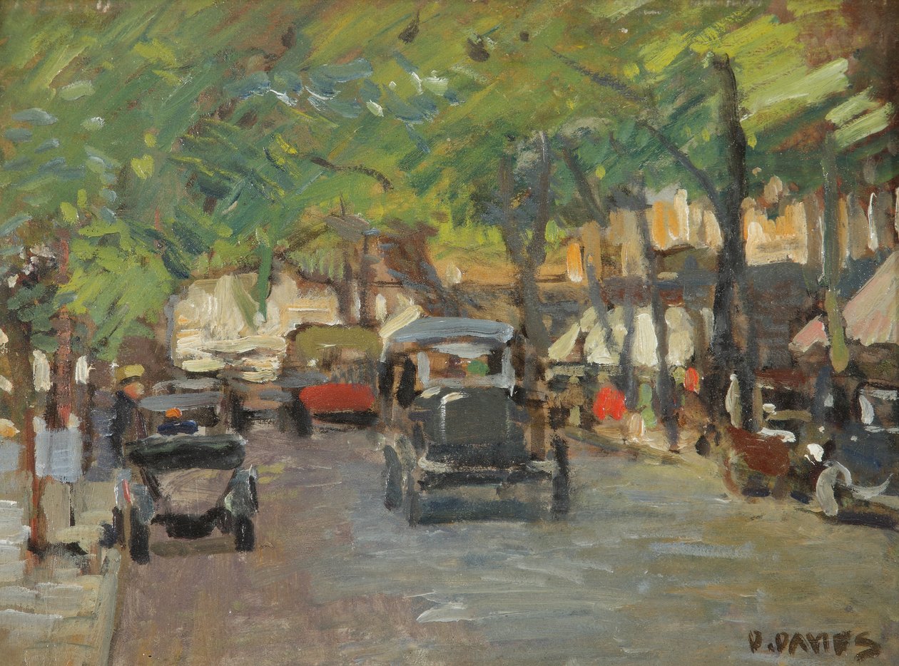 Cheltenham sétány alkotó: David Davies