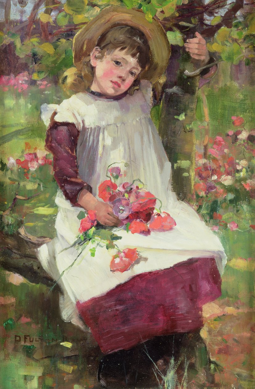 A mákgyűjtő alkotó: David Fulton