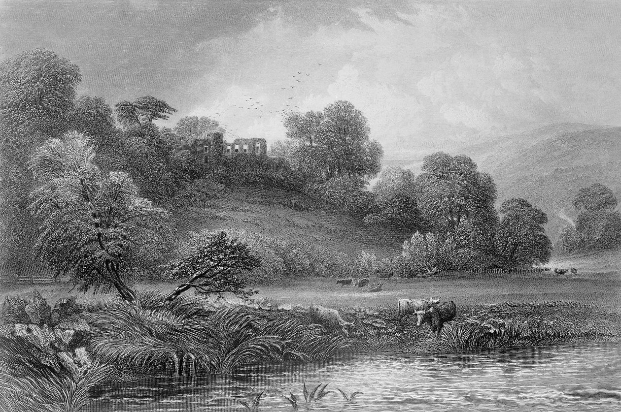 Norham kastély, 1876 alkotó: David Hall McKewan