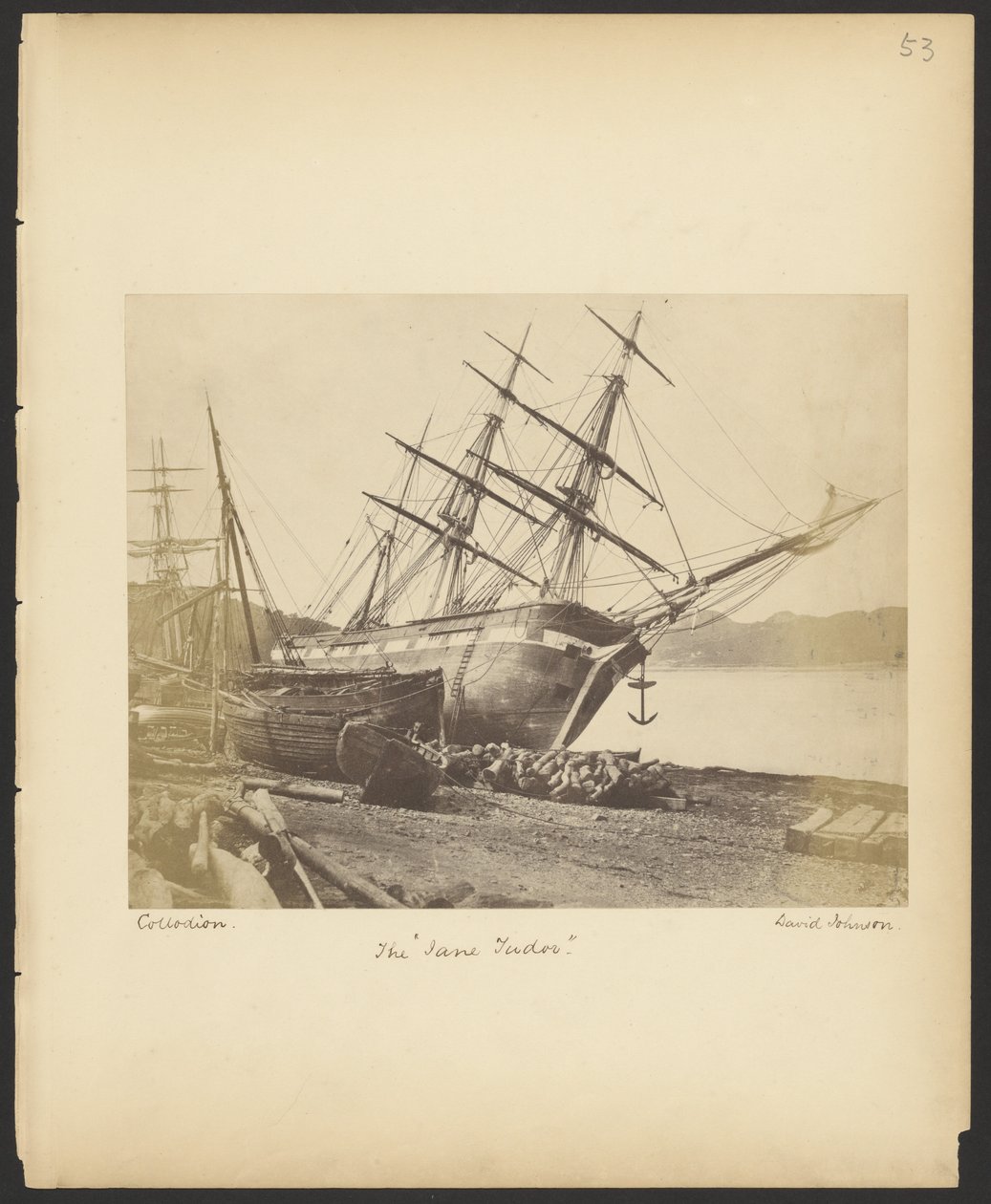 A "Jane Tudor" alkotó: David Johnson