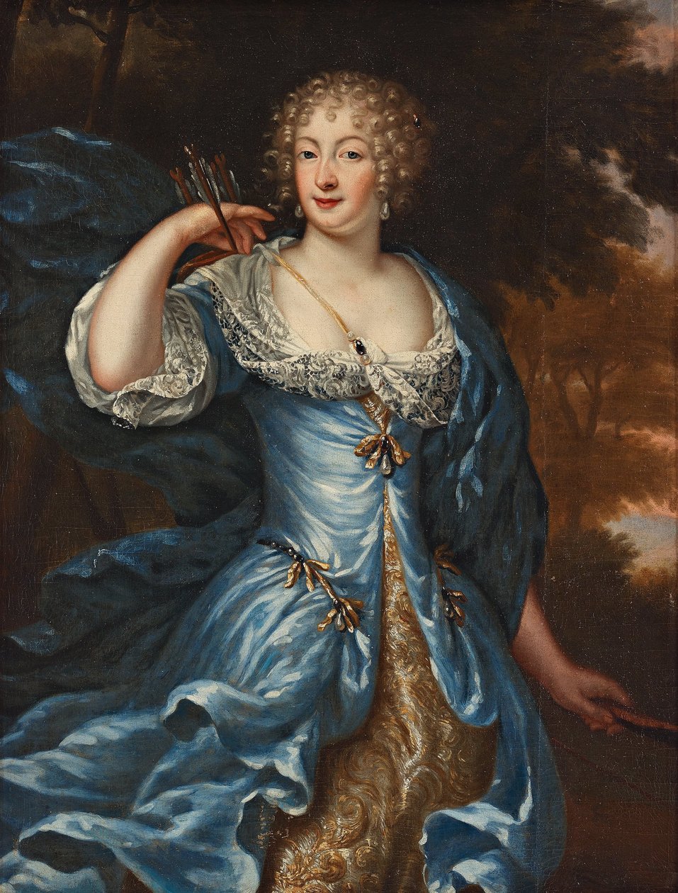 "Elsa Elisabeth Brahe" (1632-1689) alkotó: David Klöcker Ehrenstrahl