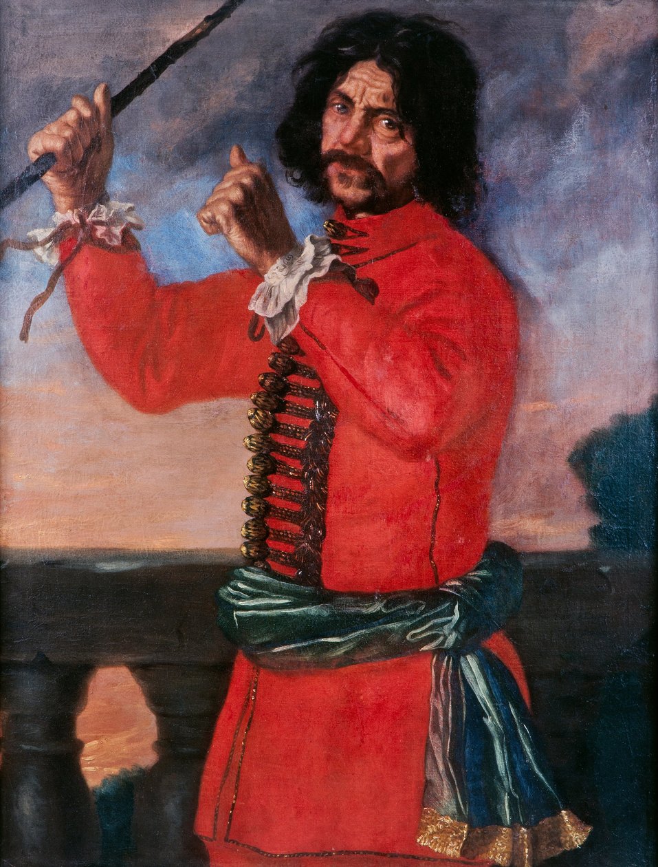 Hindrik Hasenberger, az udvari bolond, 1651 alkotó: David Klöcker Ehrenstrahl
