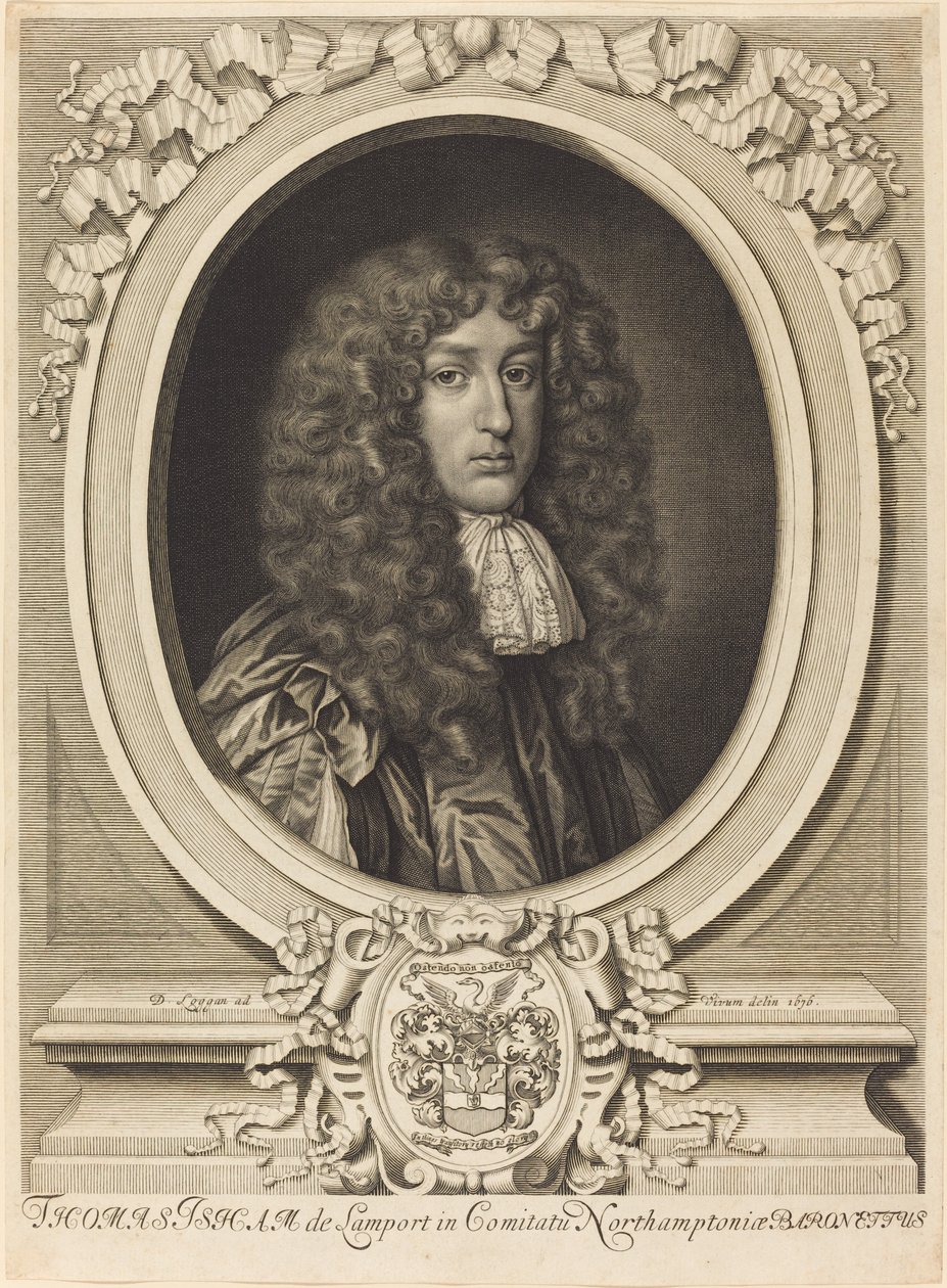 Sir Thomas Isham alkotó: David Loggan