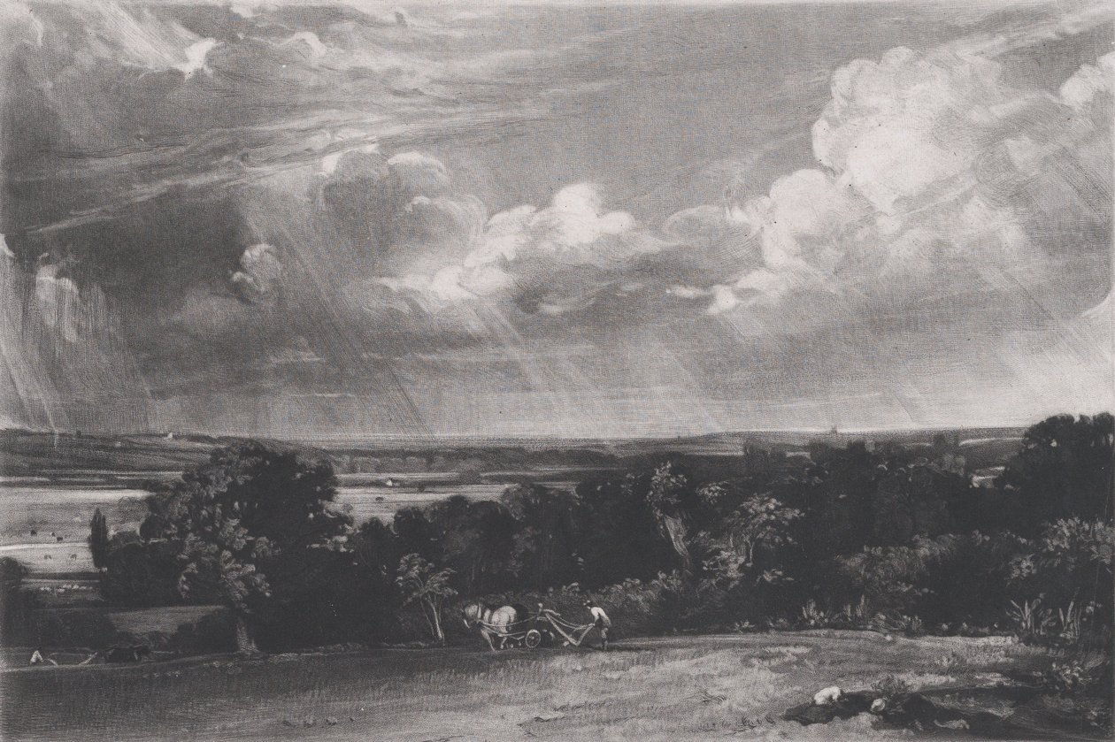 Nyári vidék, 1829. alkotó: David Lucas