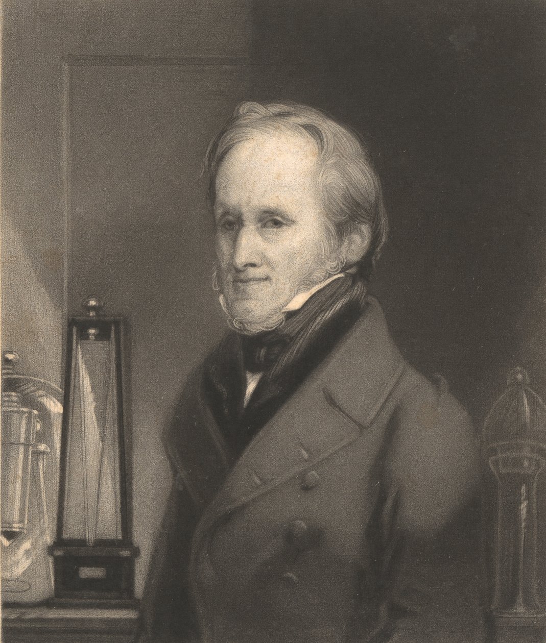 George Field portréja alkotó: David Lucas