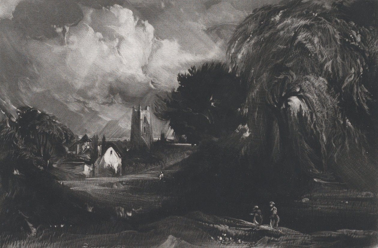 Stoke-by-Neyland, 1829. alkotó: David Lucas