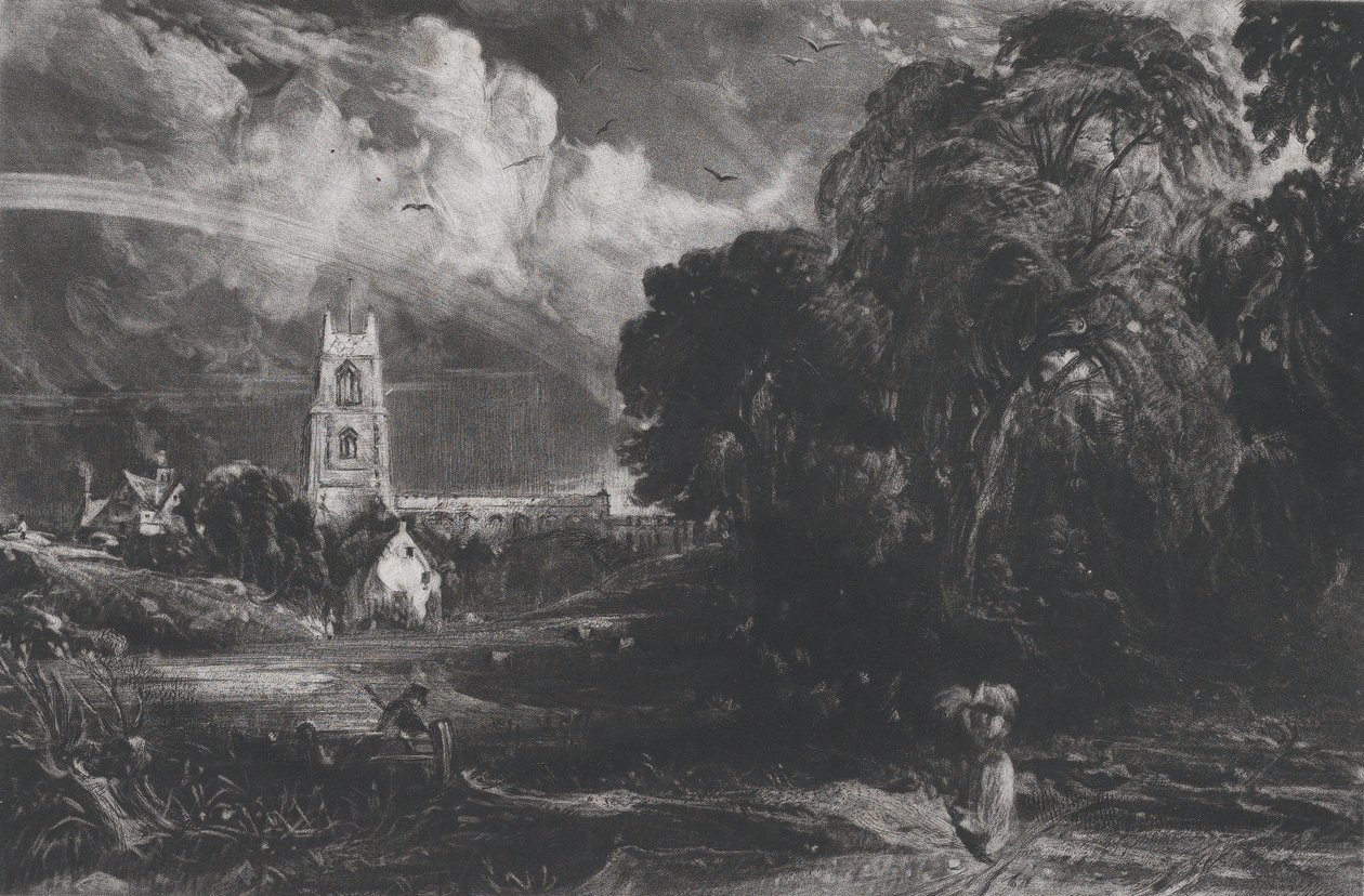 Stoke-by-Nayland, 1830. alkotó: David Lucas