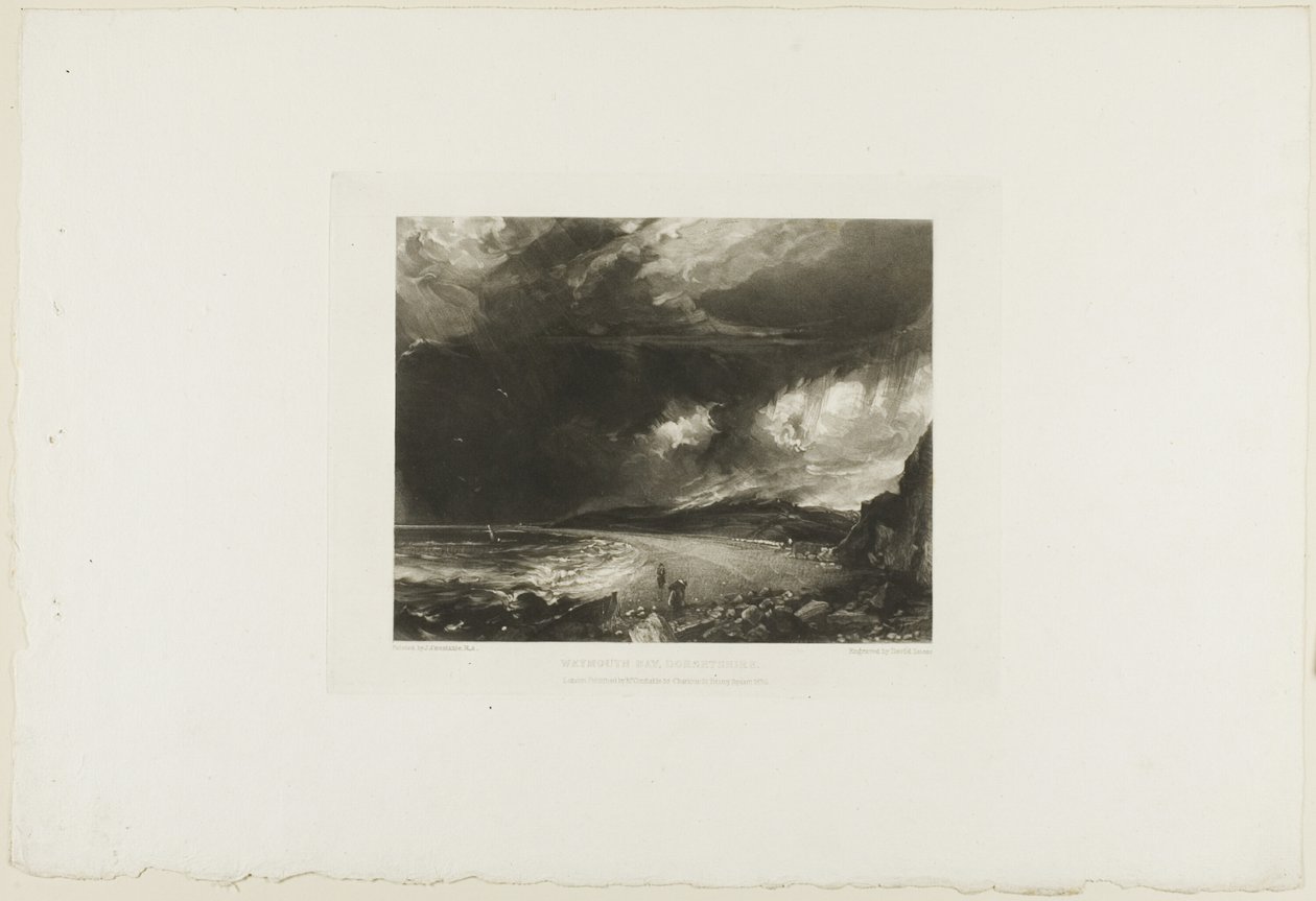 Weymouth Bay, Dorsetshire alkotó: David Lucas