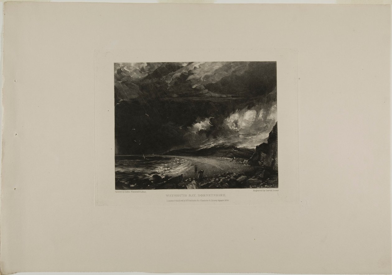 Weymouth Bay, Dorsetshire alkotó: David Lucas