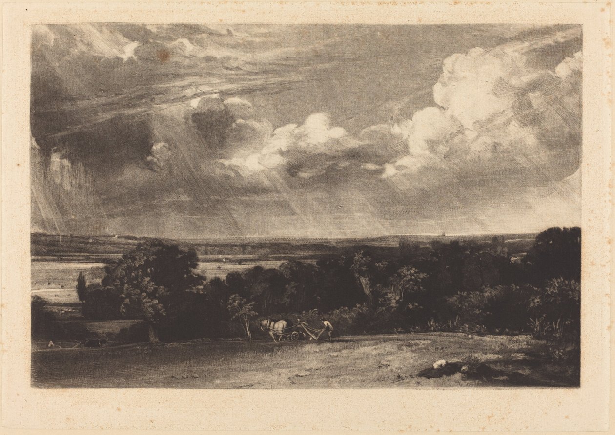 Nyári ország alkotó: David Lucas after John Constable