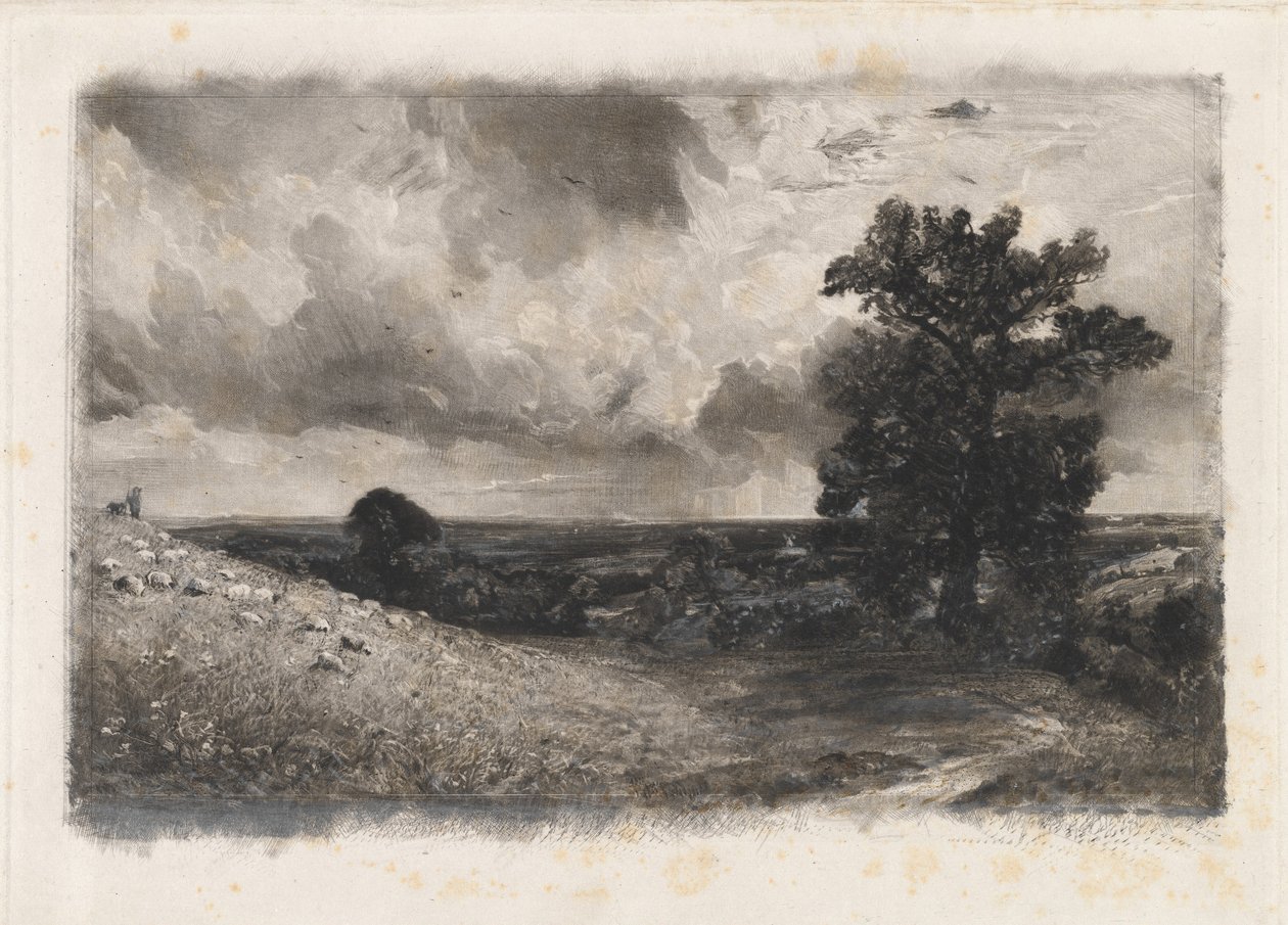 Dél alkotó: David Lucas after John Constable