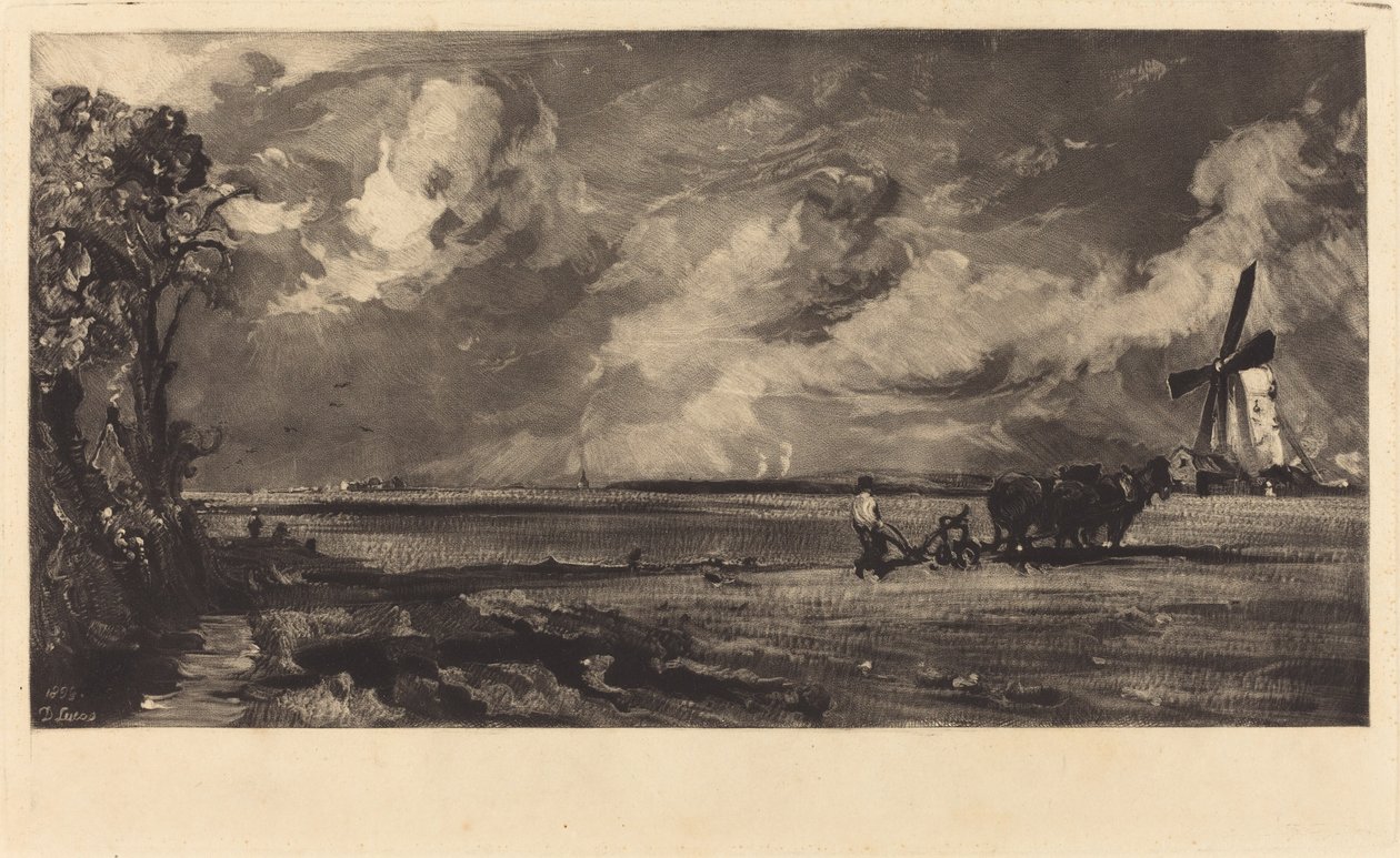 Tavaszi alkotó: David Lucas after John Constable
