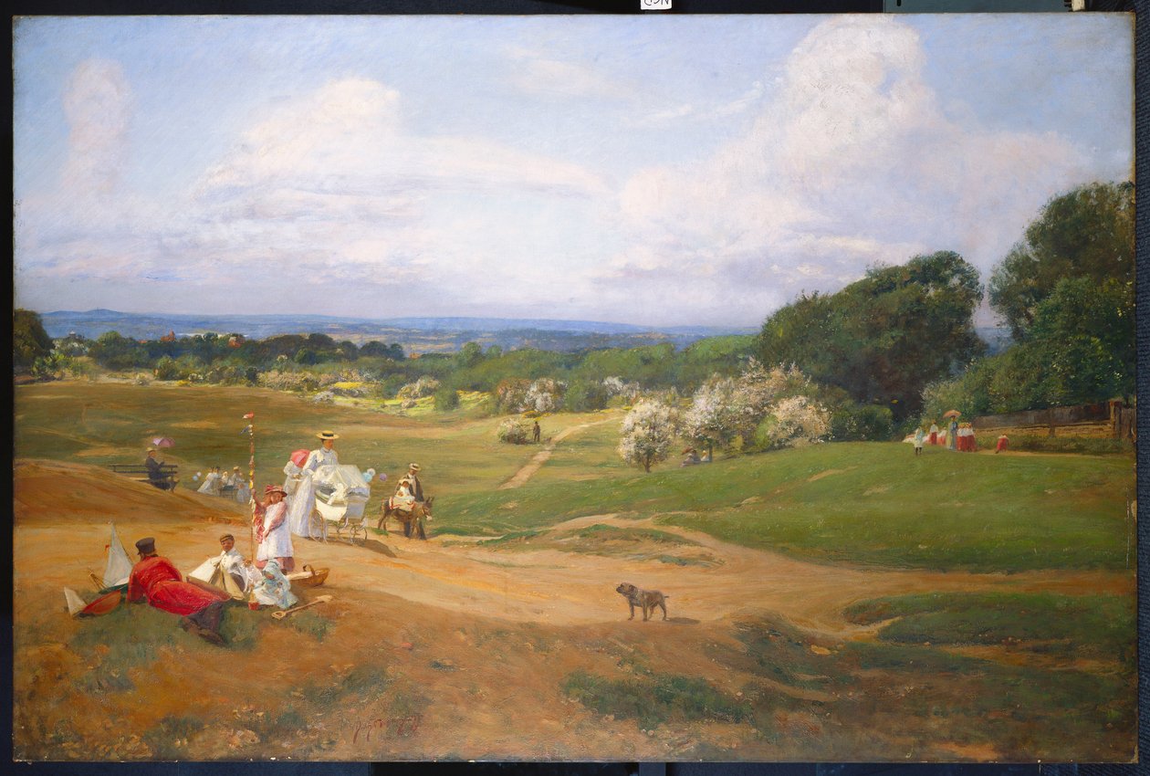 Hampstead Happy Heath, 1897 alkotó: David Murray