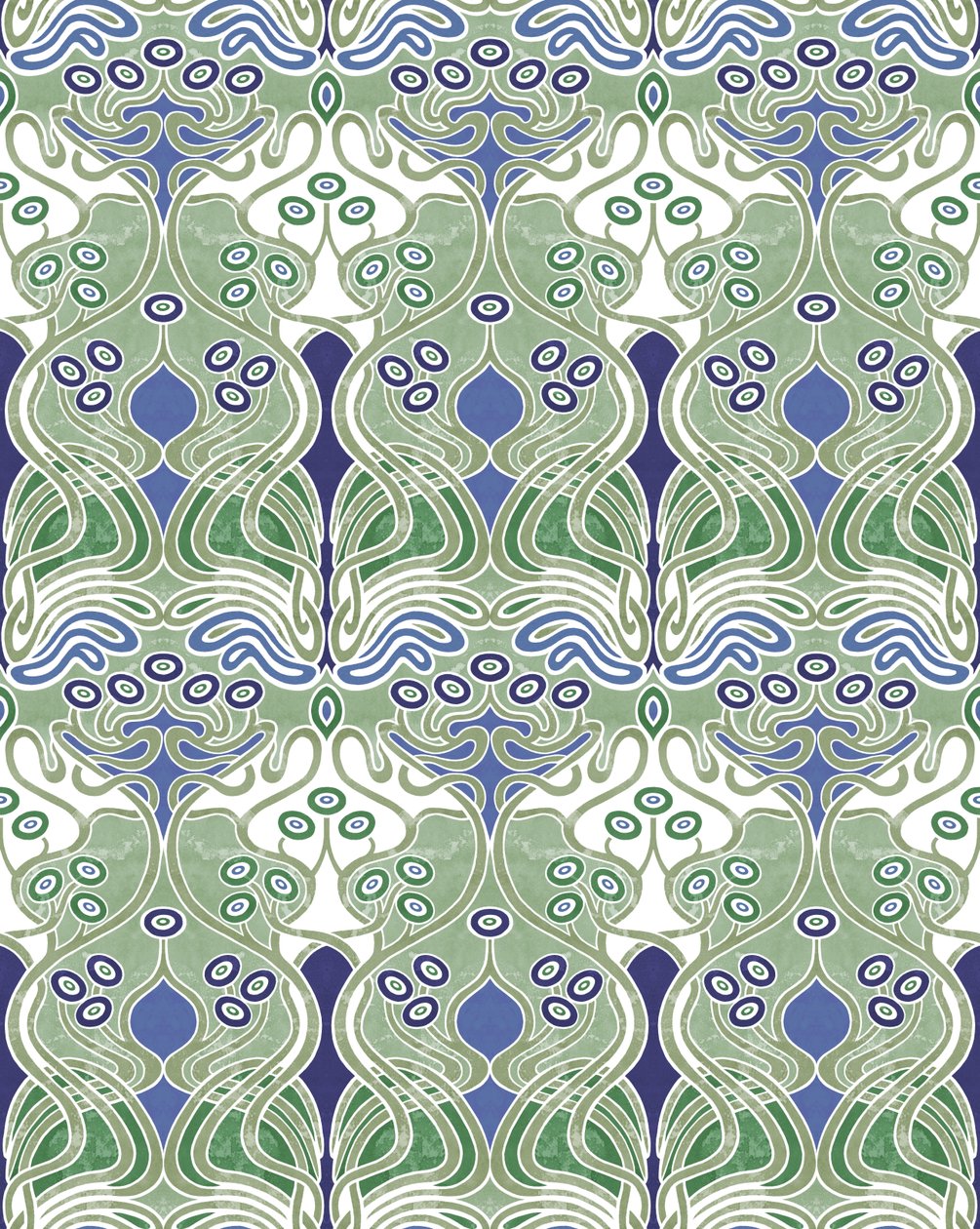 Beauclair Pale Green,2018 (digitális vegyes technika) alkotó: David Newton