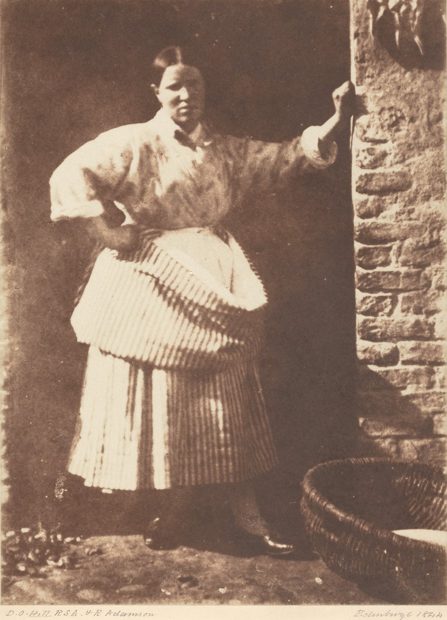 Egy Newhaven-i halásznő,1844 (fénykép) alkotó: David Octavius Hill