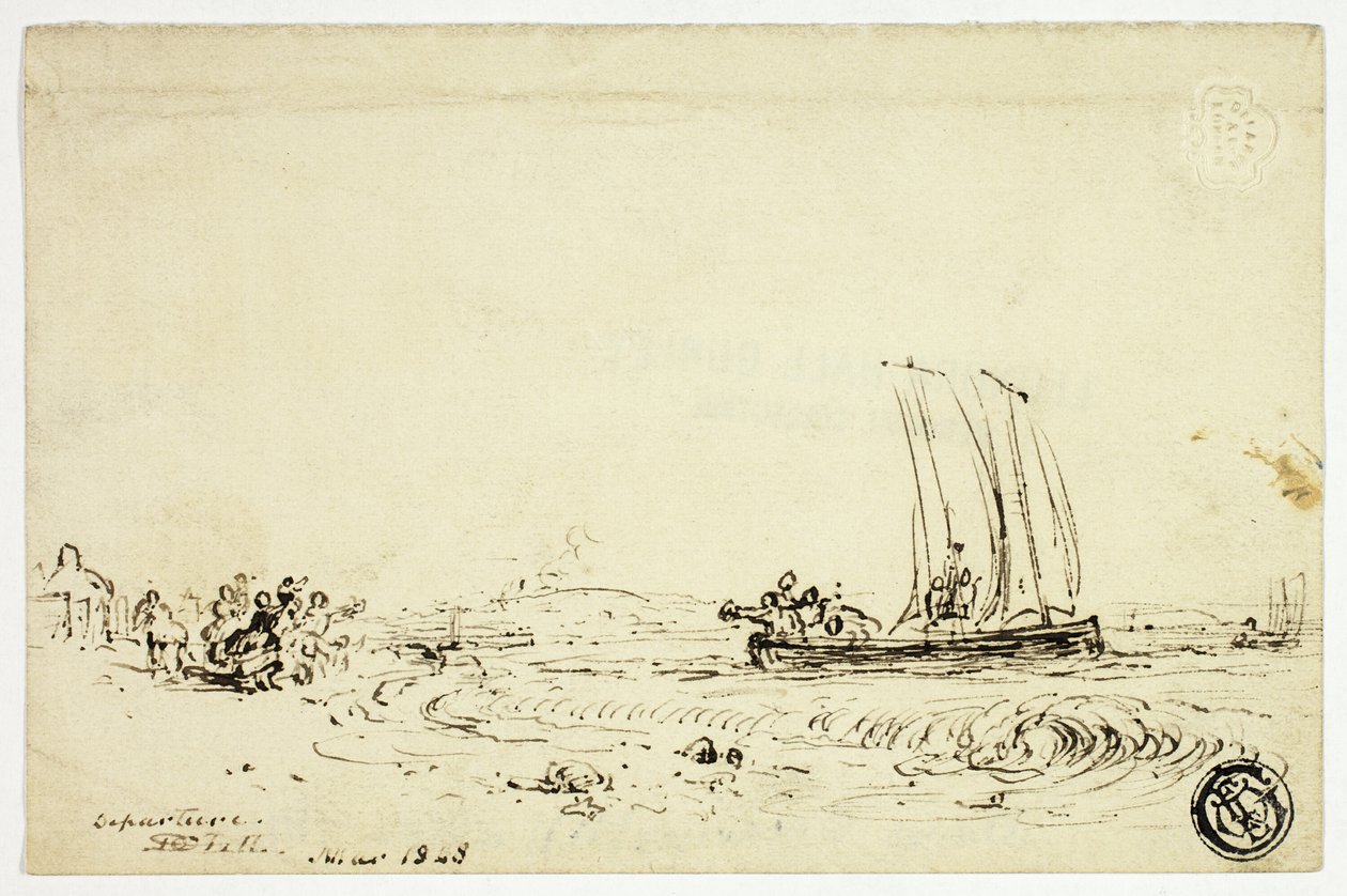 Indulás alkotó: David Octavius Hill