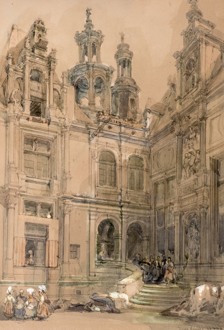 Bourne udvar alkotó: David Roberts