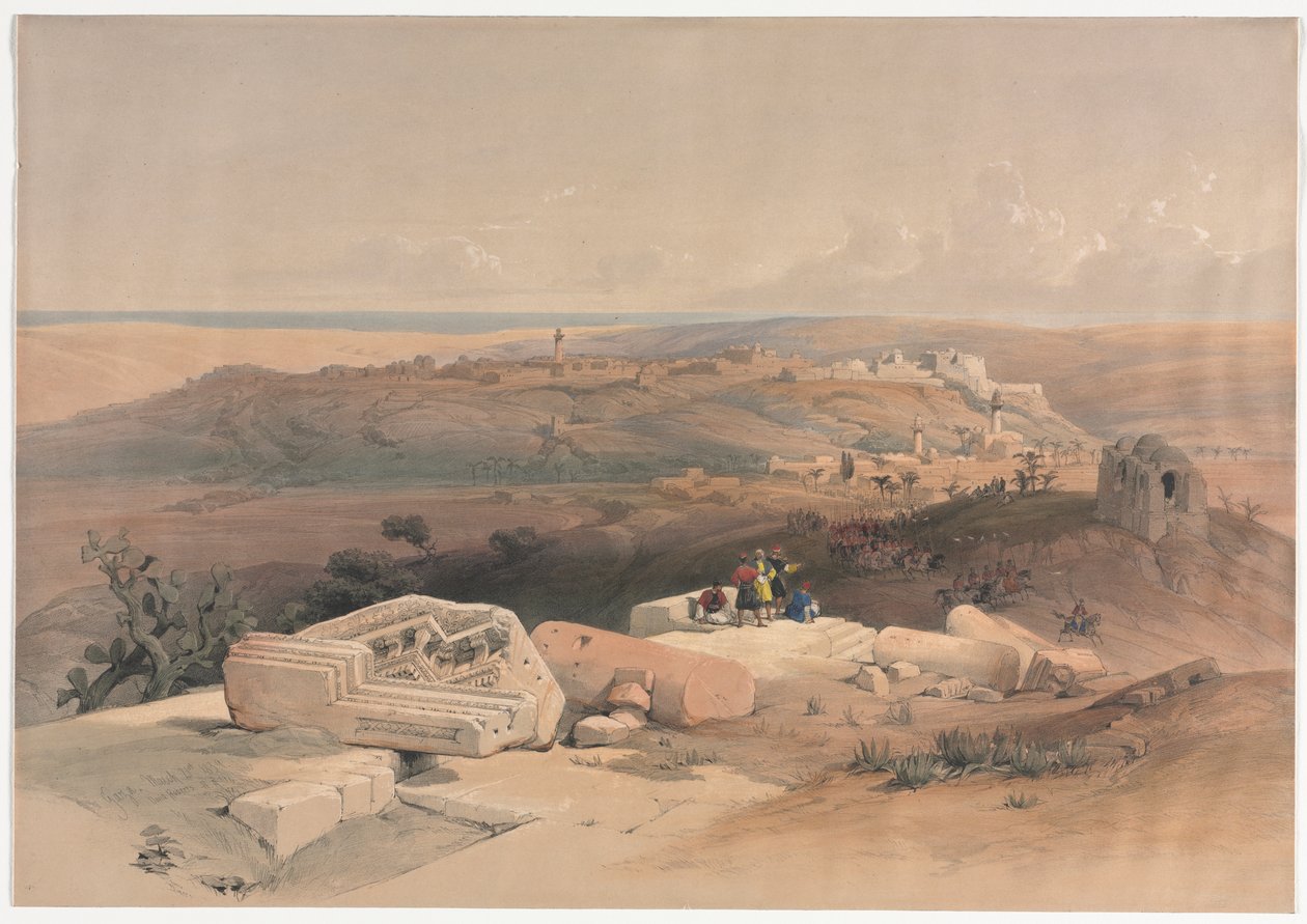 Gáza alkotó: David Roberts