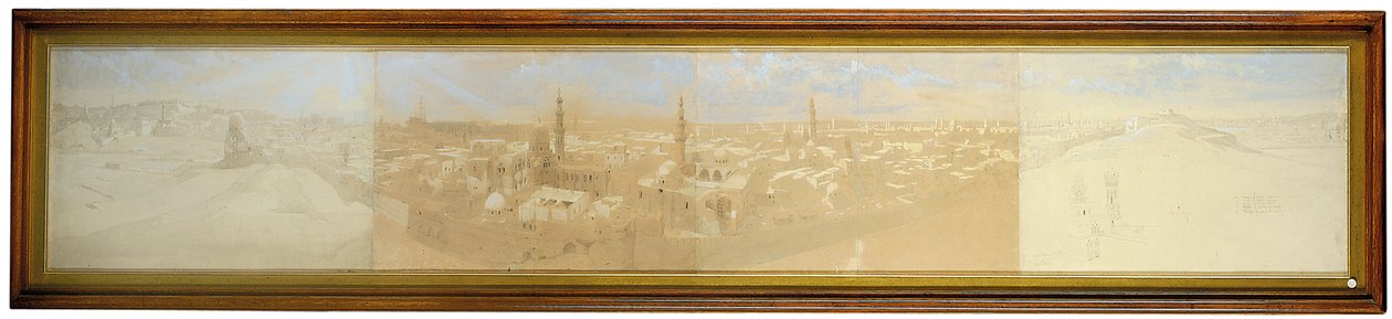 Kairói panoráma alkotó: David Roberts