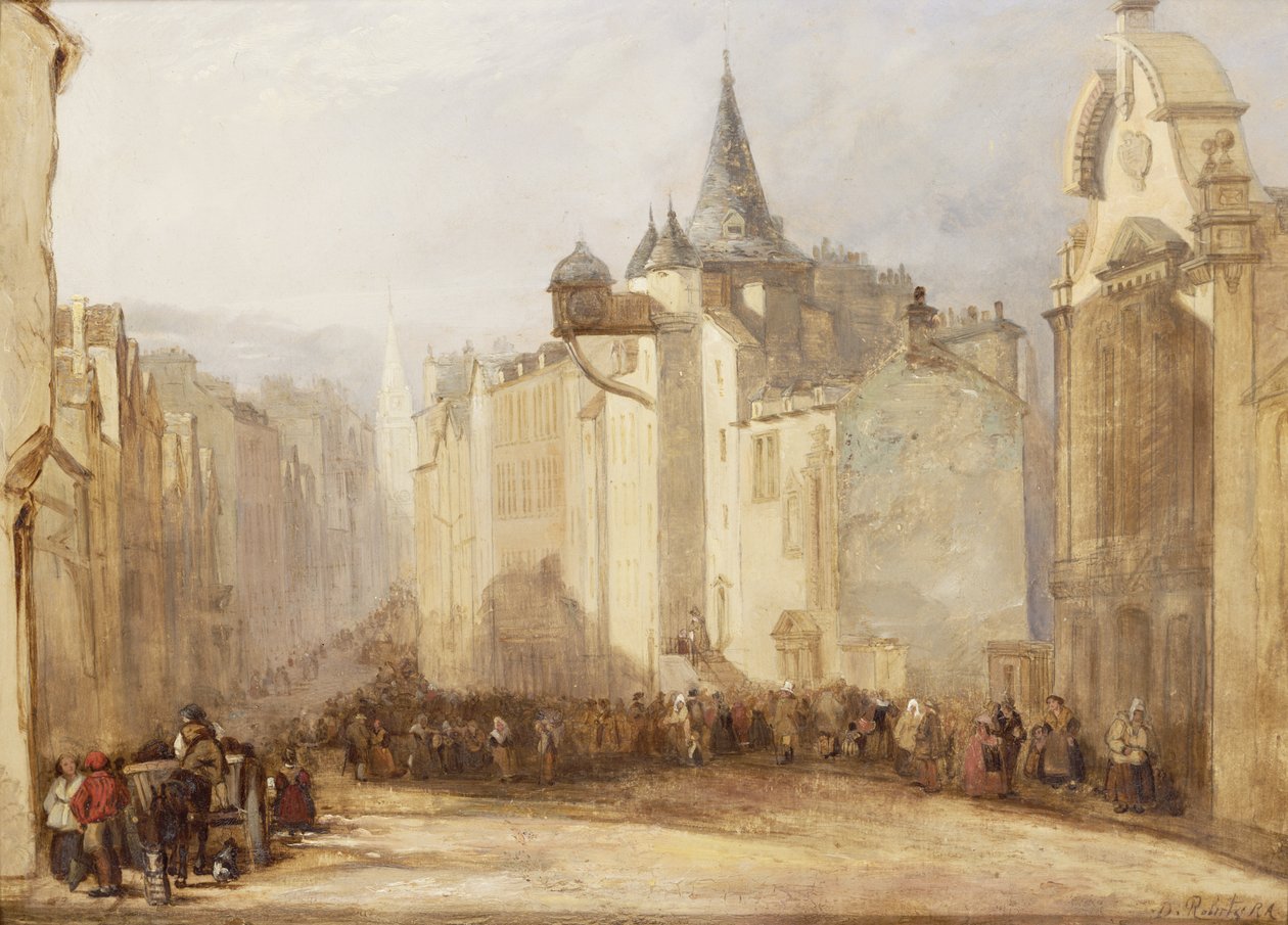The Toll House, Edinburgh alkotó: David Roberts