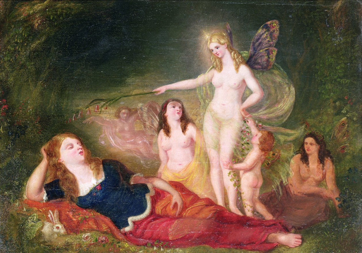 Szentivánéji álom, 1840 alkotó: David Scott